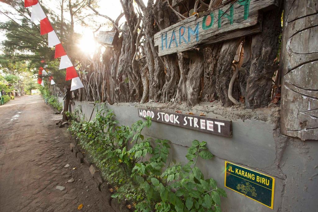 فندق غيلي تراوانغانفي  Woodstock Gili - Garden And Bungalows المظهر الخارجي الصورة