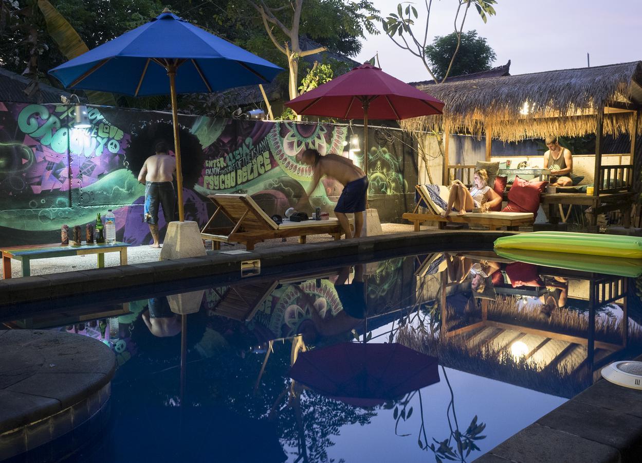 فندق غيلي تراوانغانفي  Woodstock Gili - Garden And Bungalows المظهر الخارجي الصورة