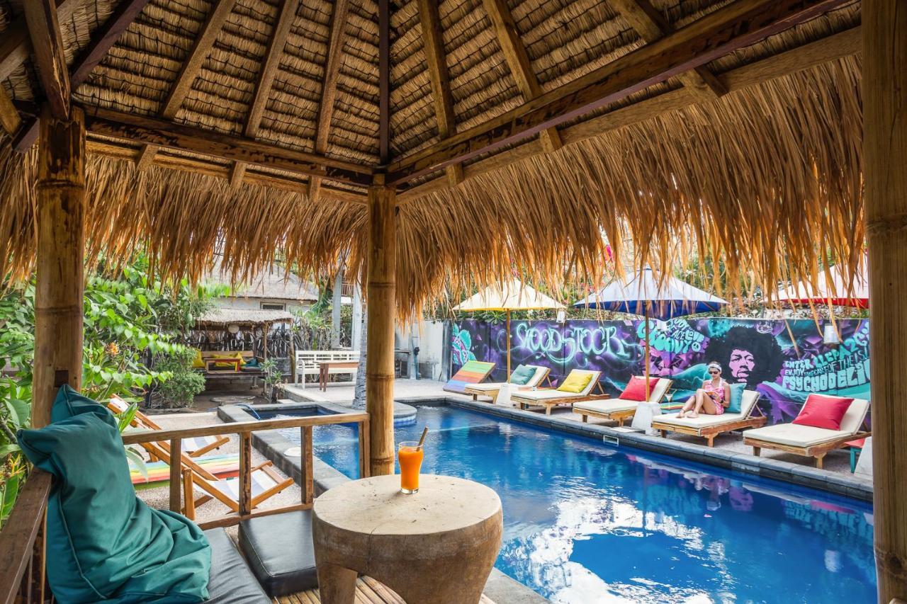 فندق غيلي تراوانغانفي  Woodstock Gili - Garden And Bungalows المظهر الخارجي الصورة